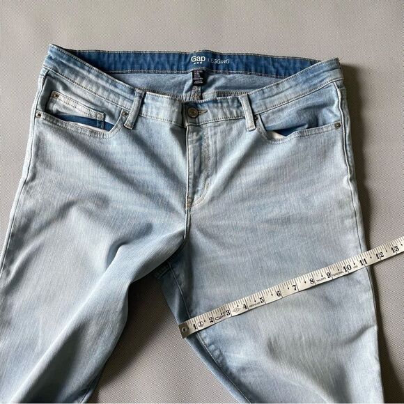 Gap Light Wash Legging Stretch Jeans Women’s Size 14 - Picture 5 of 9